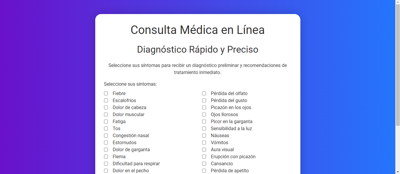 Consulta Médica en Línea